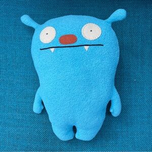 Ugly Doll Blue BigToe Plush 12" Stuffed Animal Monster